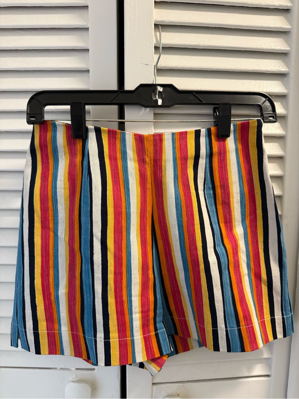 Cache Y2K Multi-Color Vertical Stripe Women’s Shorts